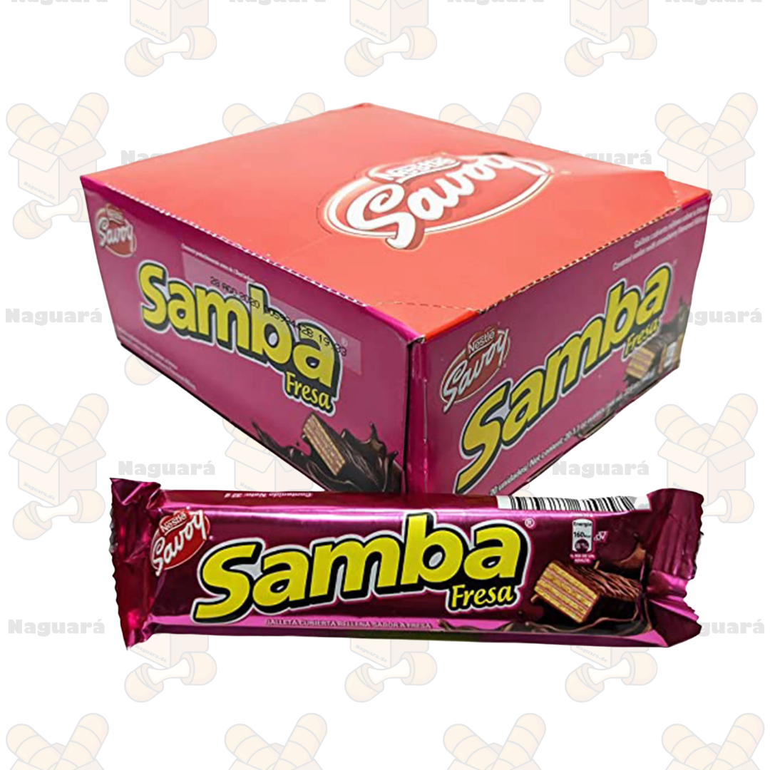 Samba de Fresa Nestlé 32g x 20 unds.