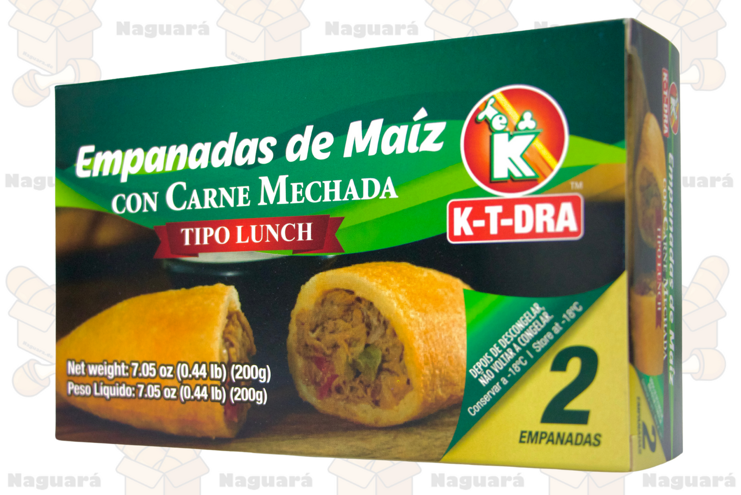 Empanadas de Carne Mechada K‑T‑DRA | 2 unidades