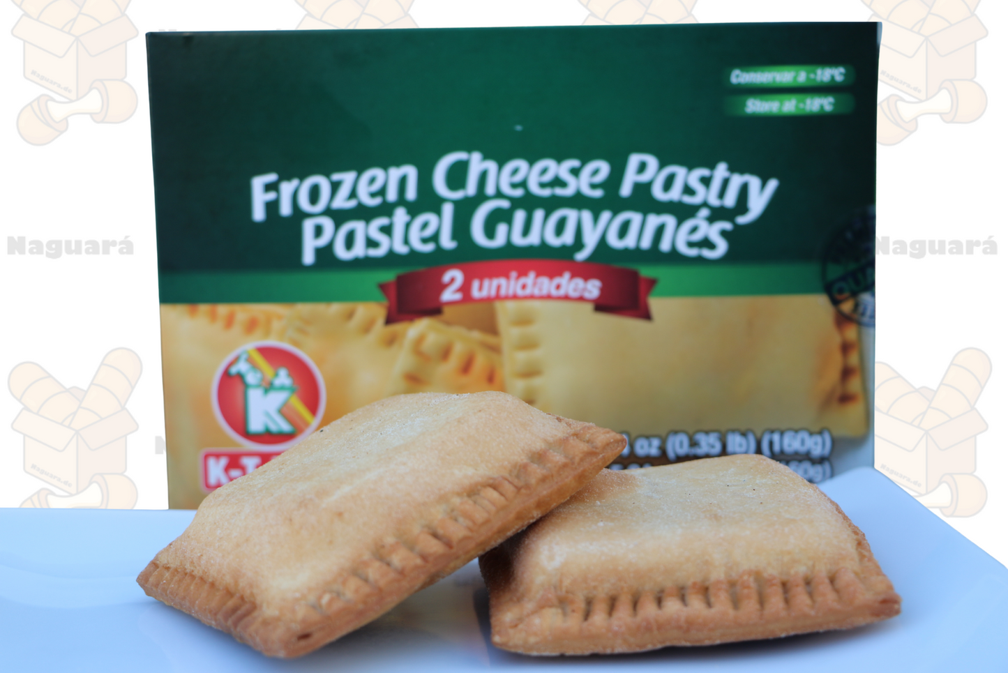 Pastelitos Queso Guayanés K-T-DRA | 2 unidades