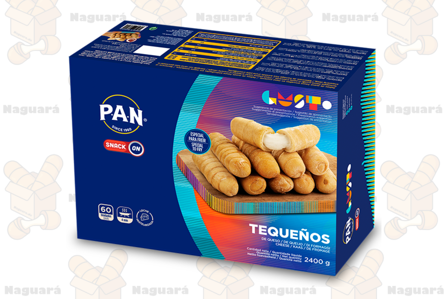 Tequeños de Queso P.A.N. | 60 unidades