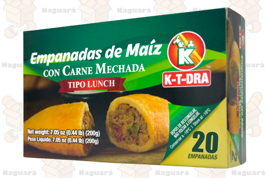 Empanadas de Carne Mechada K-T-DRA | 20 unidades