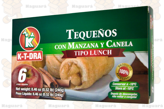 Tequeños manzana y canela K‑T‑DRA | 6 unidades